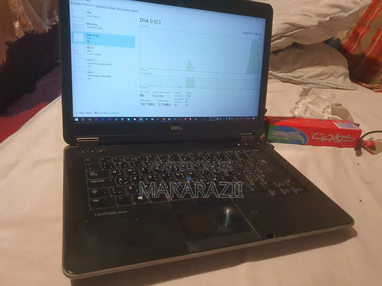 Laptop Dell Latitude E6440 8GB Intel Core I7 SSD 128GB