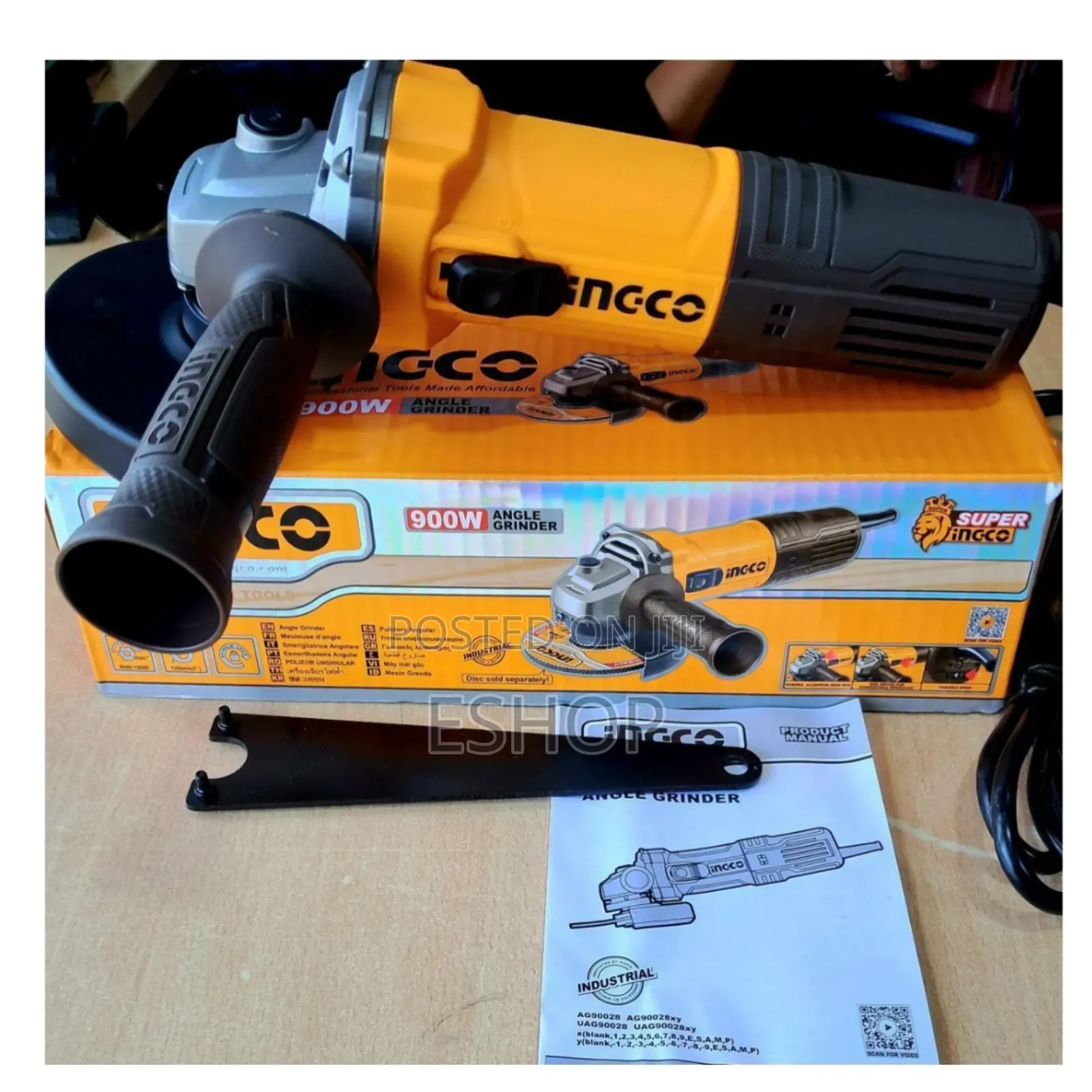 12000 RPM No-Load Speed Angle Grinder - Disc 100mm