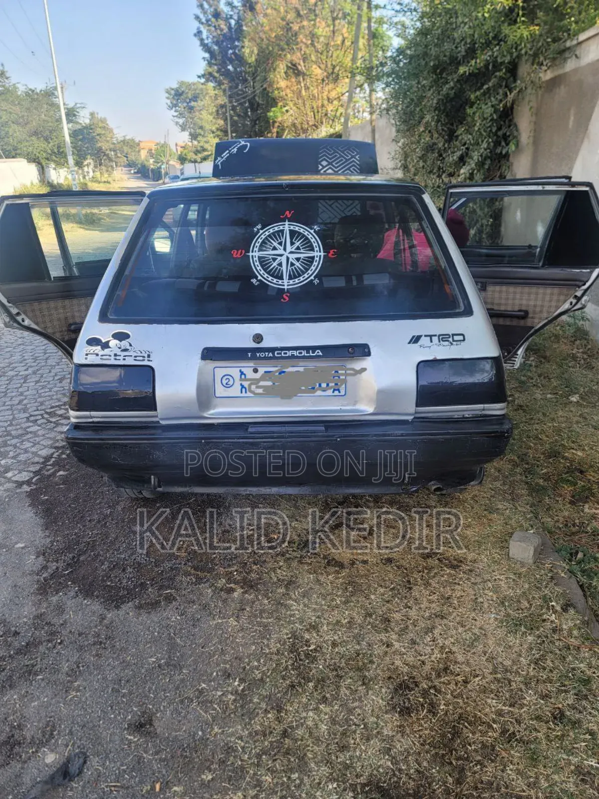 Toyota Corolla 1986 Silver