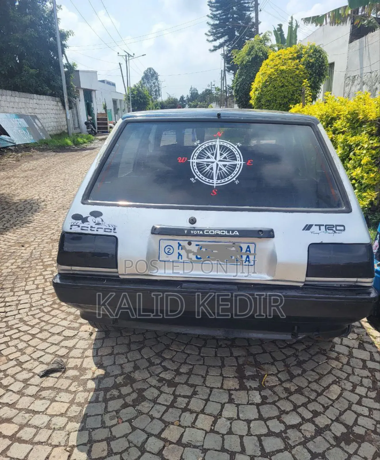 Toyota Corolla 1986 Silver