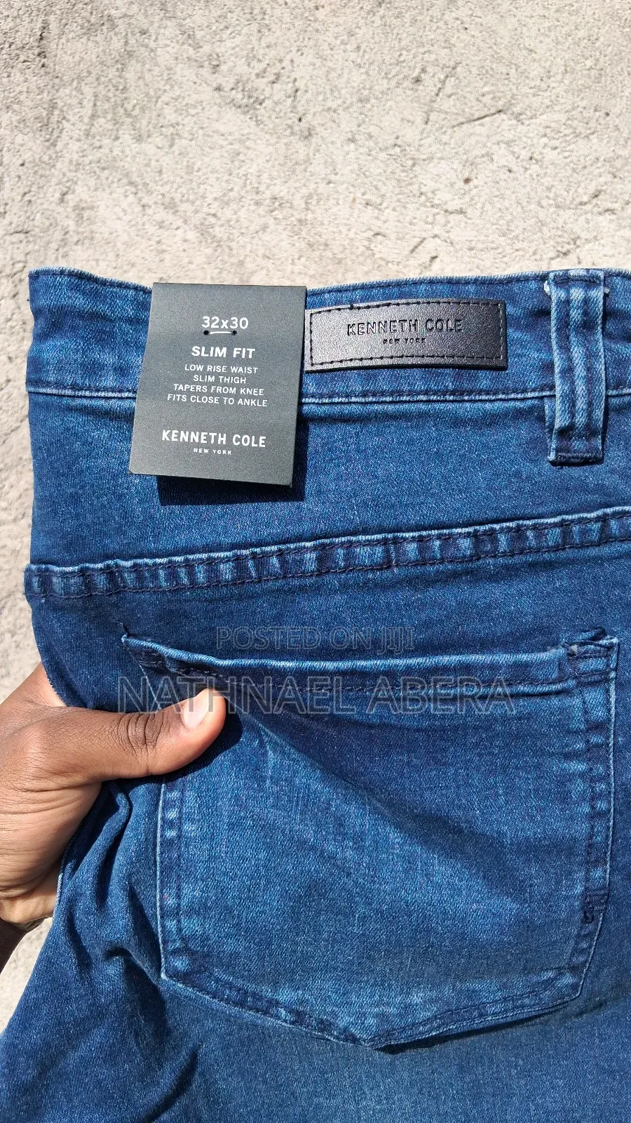 Kenneth Cole Stretch Denim Jeans
