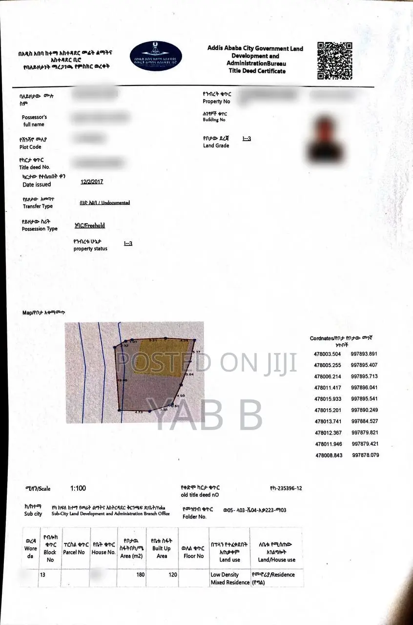 2bdrm Villa in Yeka for sale