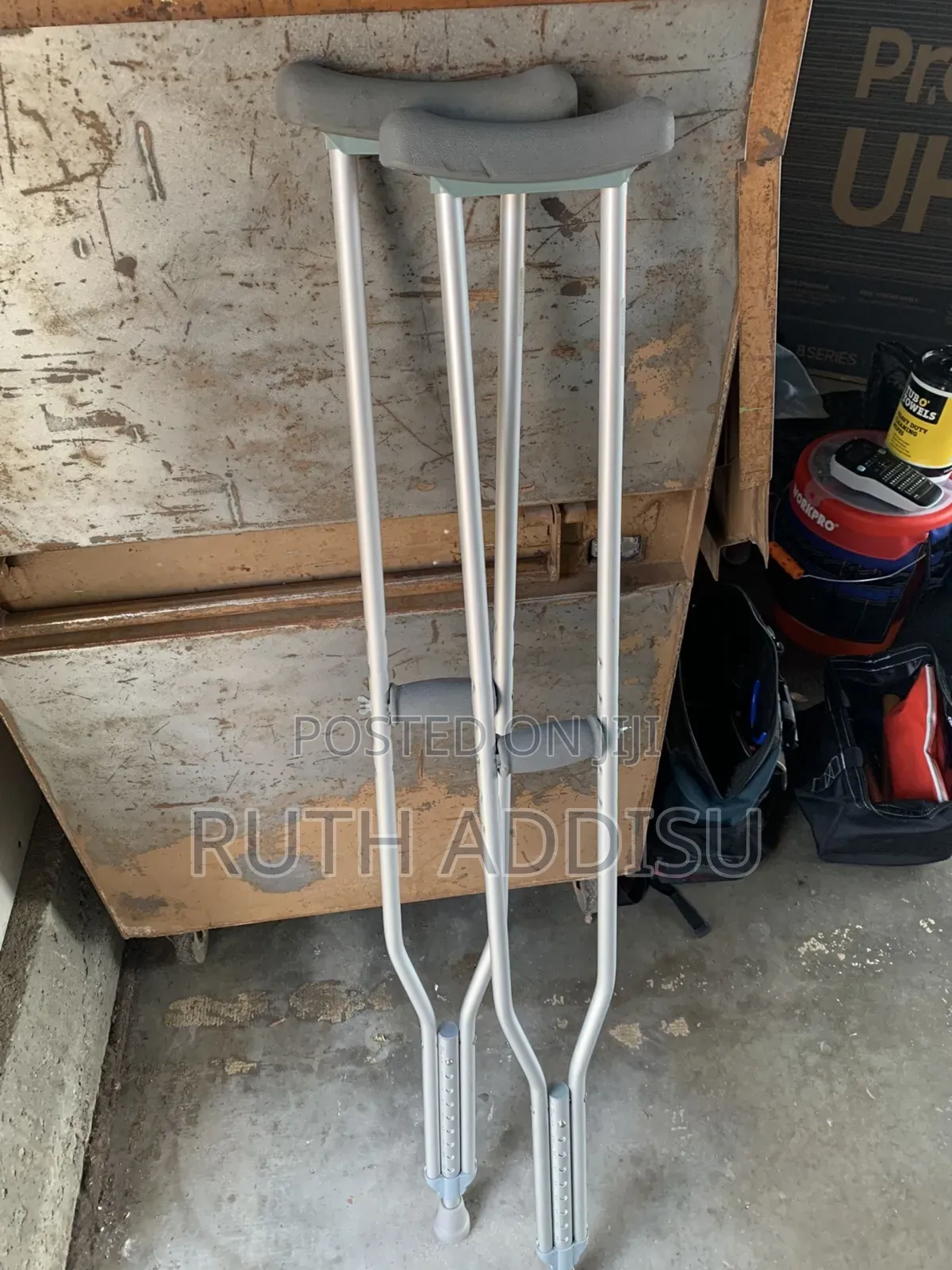 Axillary Bilateral Crutches載入almunium Stainless Crutches牌坊crutches