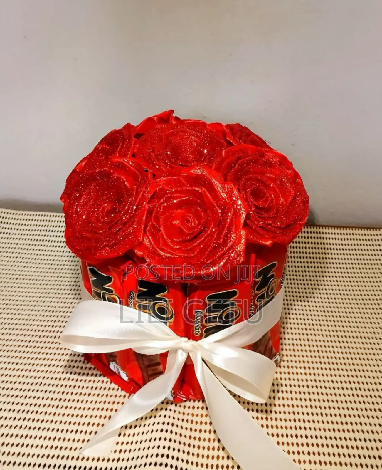 Flower Bouquet With Chocolates