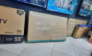 Hisense 55” Smart Tv – Big Screen, Brilliant View!