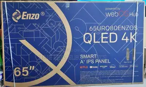 Enzo 65” Smart Android Uhd Tv – Stunning Visuals Smart