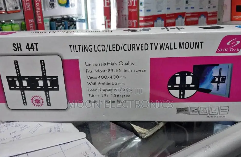 Tilting Led/LCD/Plasma Wall Mount – Secure Adjustable!