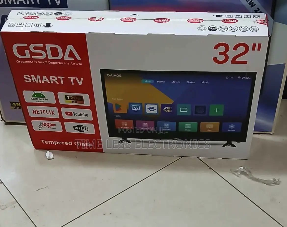 Gsda 32” Smart Tv – Compact Smart Entertainment!