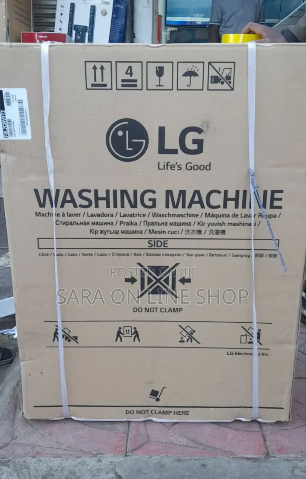 Lg 20kg Full Auto-Matice Washing Machine 5year Warranty