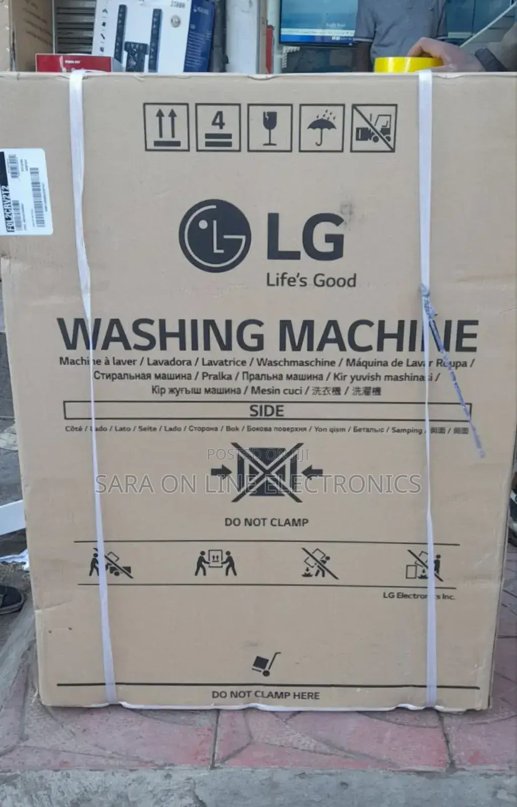 Lg 20kg Full Auto-Matice Washing Machine 5year Warranty