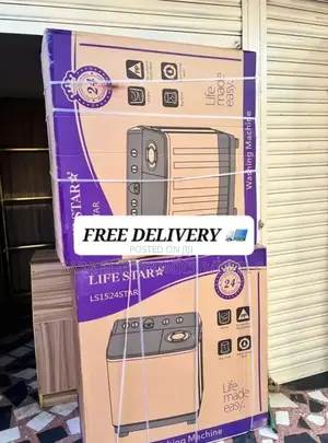 Life Star 15kg New Orignal Washing Machine ♧Free Delivery ♧