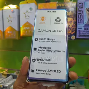 New Tecno Camon 40 Pro 256 GB Gray