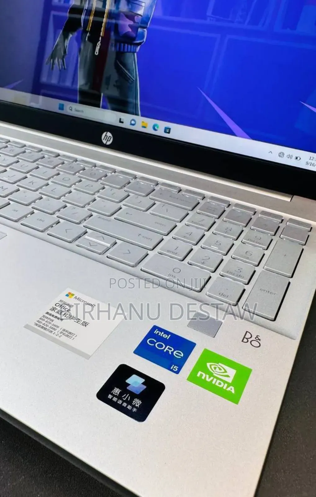 New Laptop HP 16GB Intel Core I5 SSD 512GB