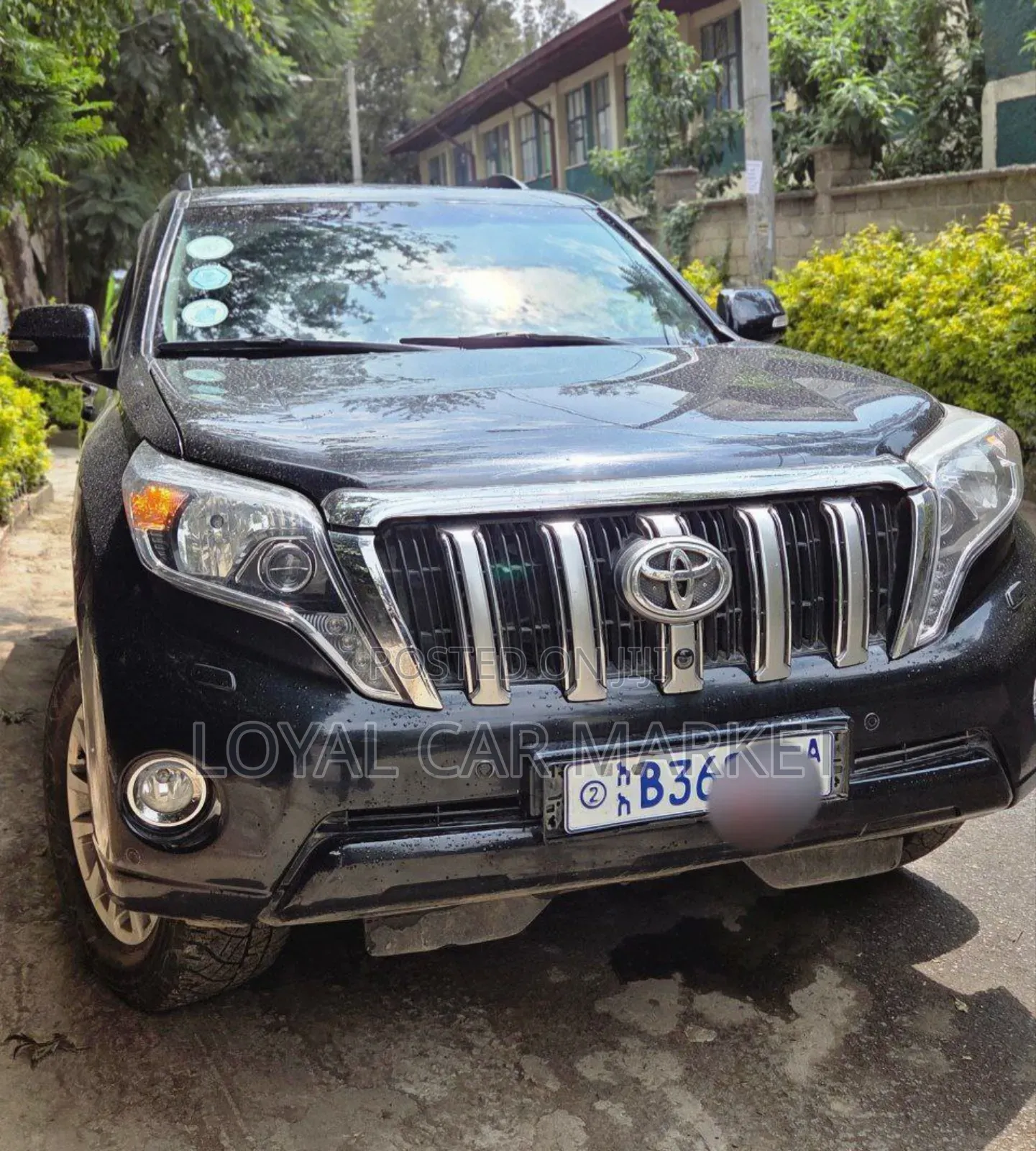 Toyota Land Cruiser Prado 2015 Black