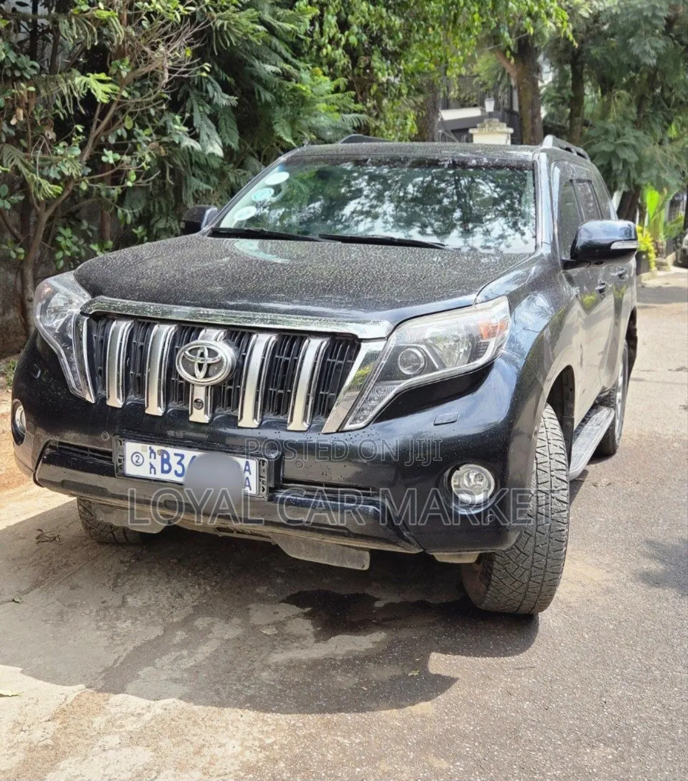 Toyota Land Cruiser Prado 2015 Black