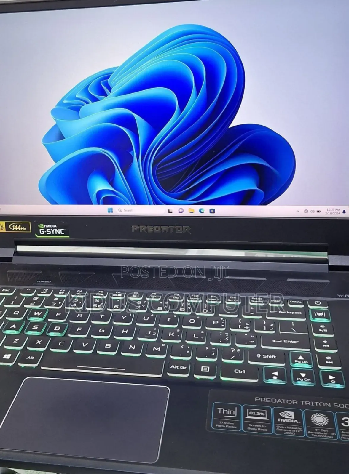 New Laptop Acer Predator Helios Neo 16 16GB Intel Core I9 SSD 1T