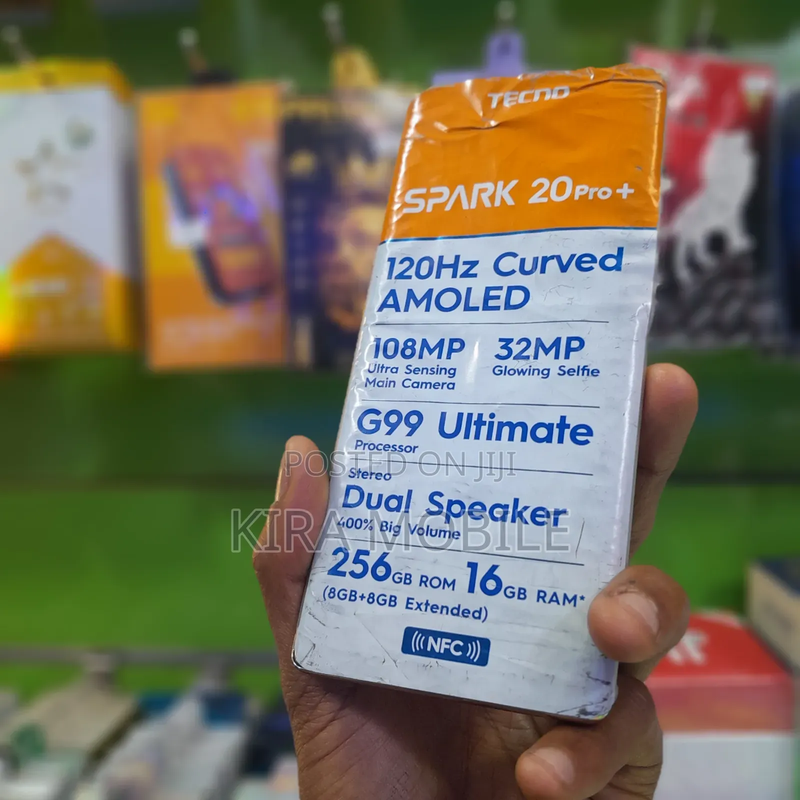 New Tecno Spark 20 Pro Plus 256 GB Blue