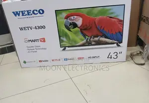 Weeco 43” Smart Tv – Crisp Display Smart Features!