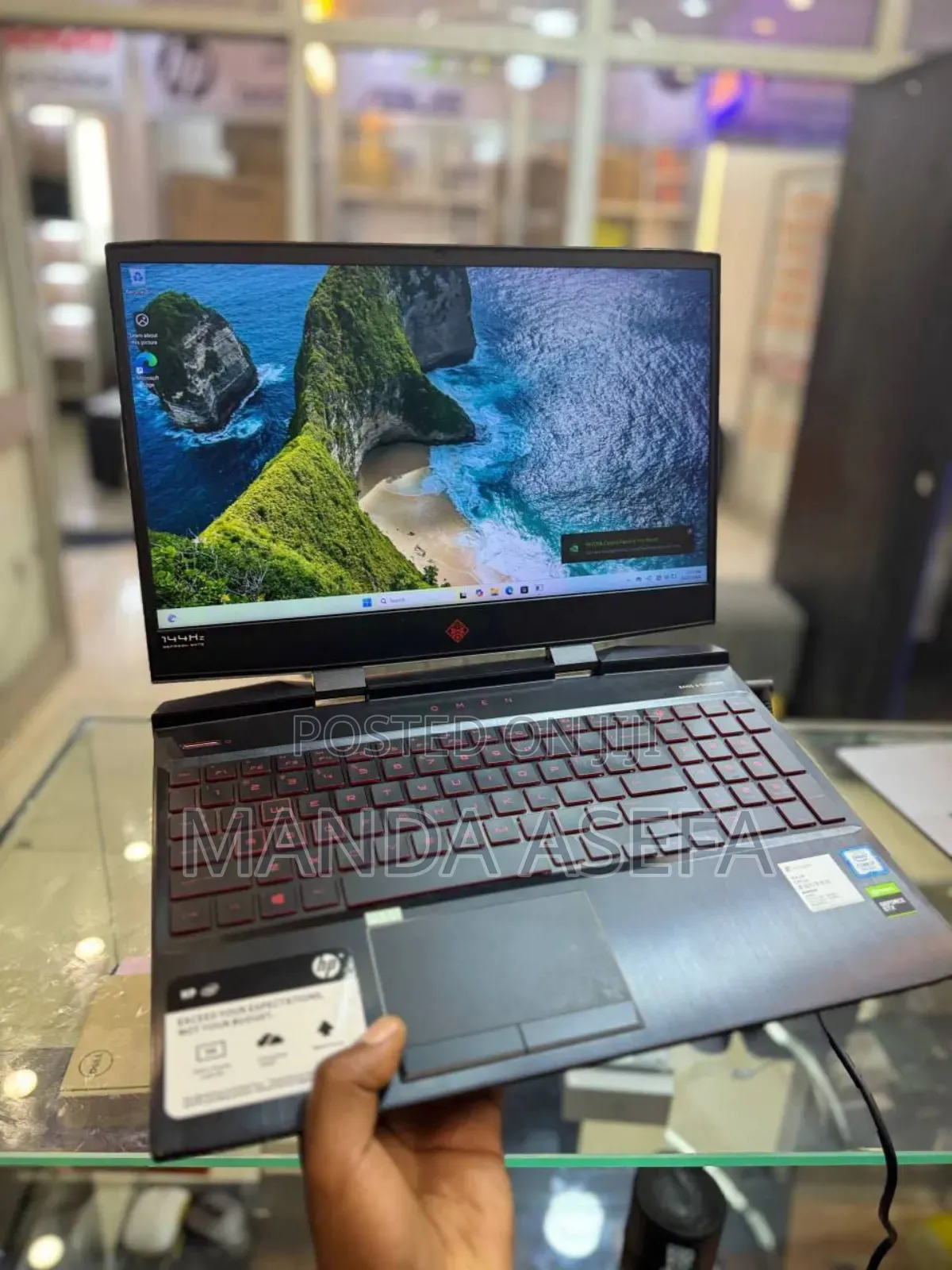 New Laptop HP Omen X 16GB Intel Core I7 SSD 512GB