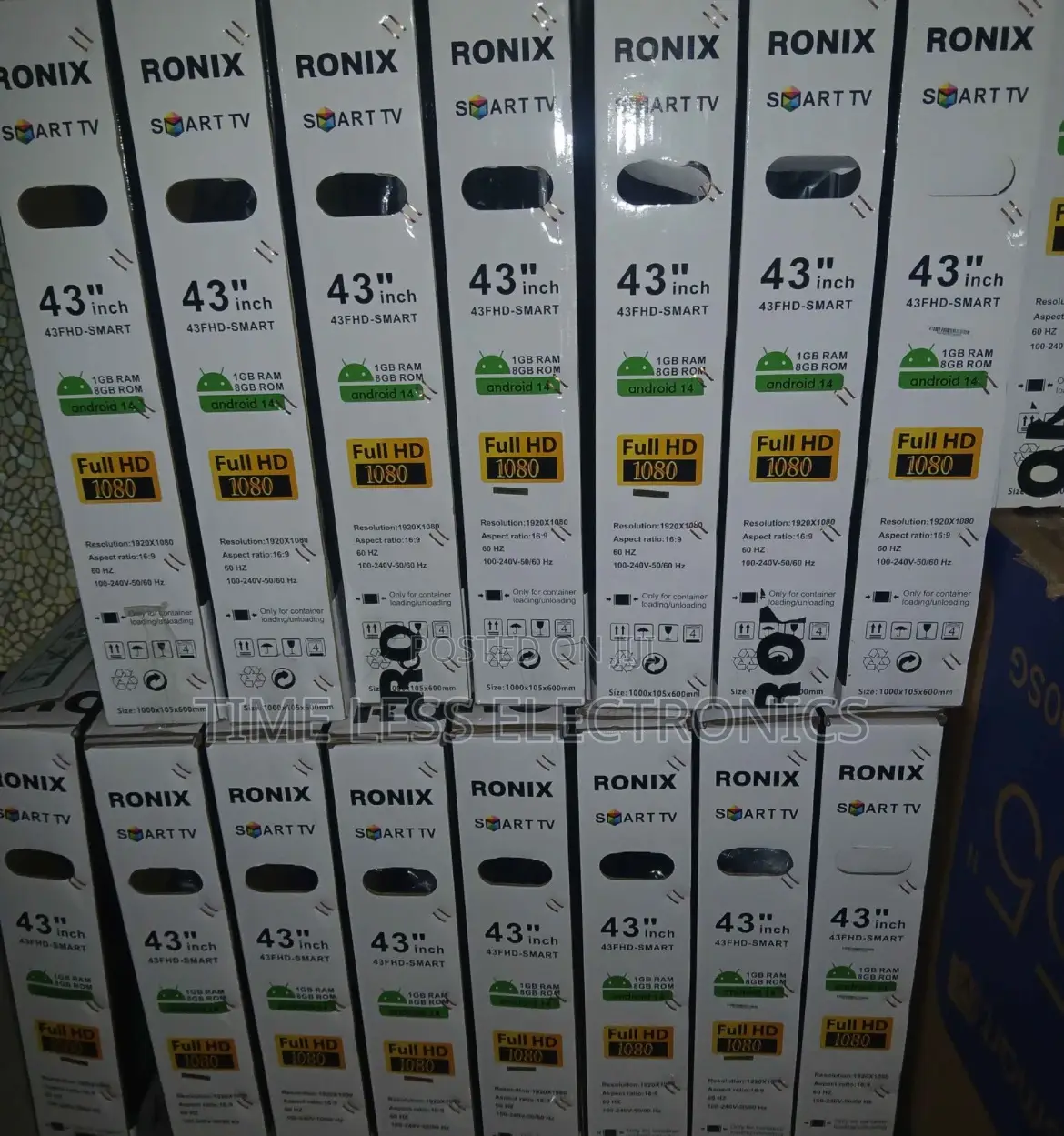 Ronix 43” Smart Tv – Stunning Display Smart Features!