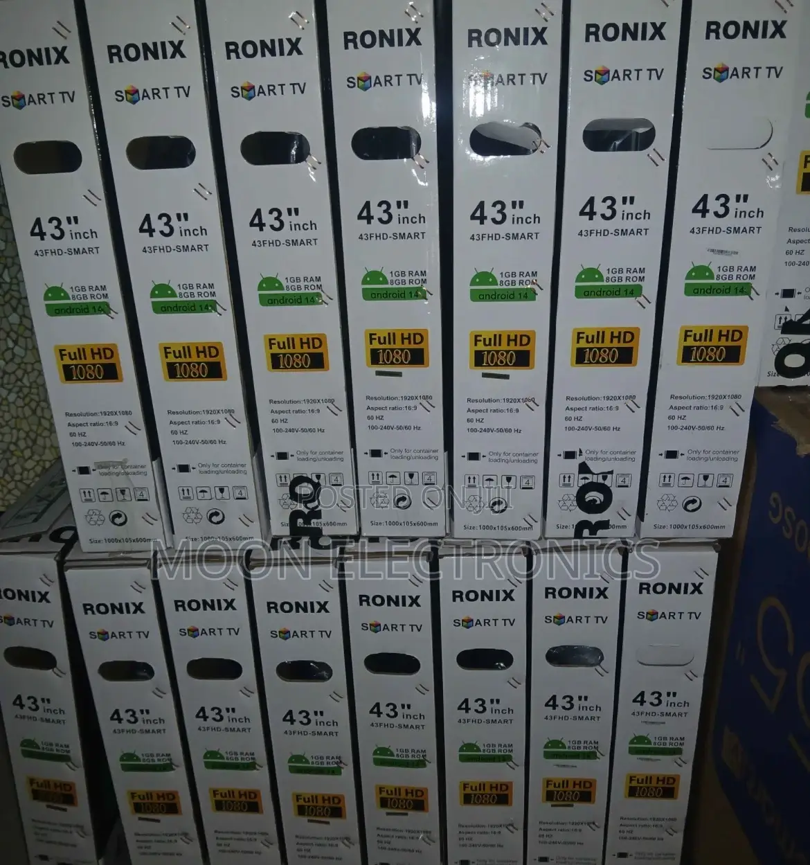 Ronix 43” Smart Tv – Stunning Display Smart Features!
