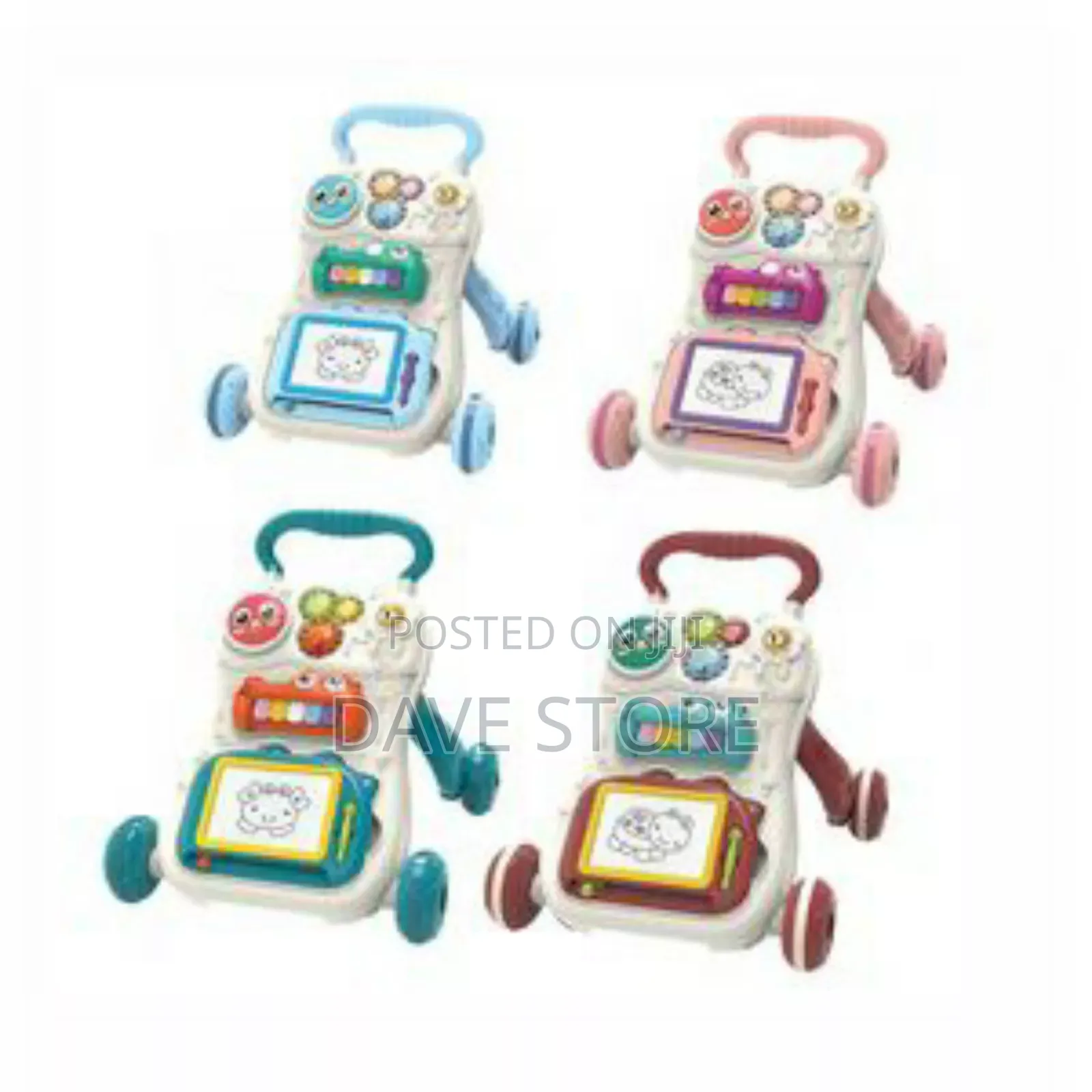 Baby Push Walker – Fun Panel + Walking Support