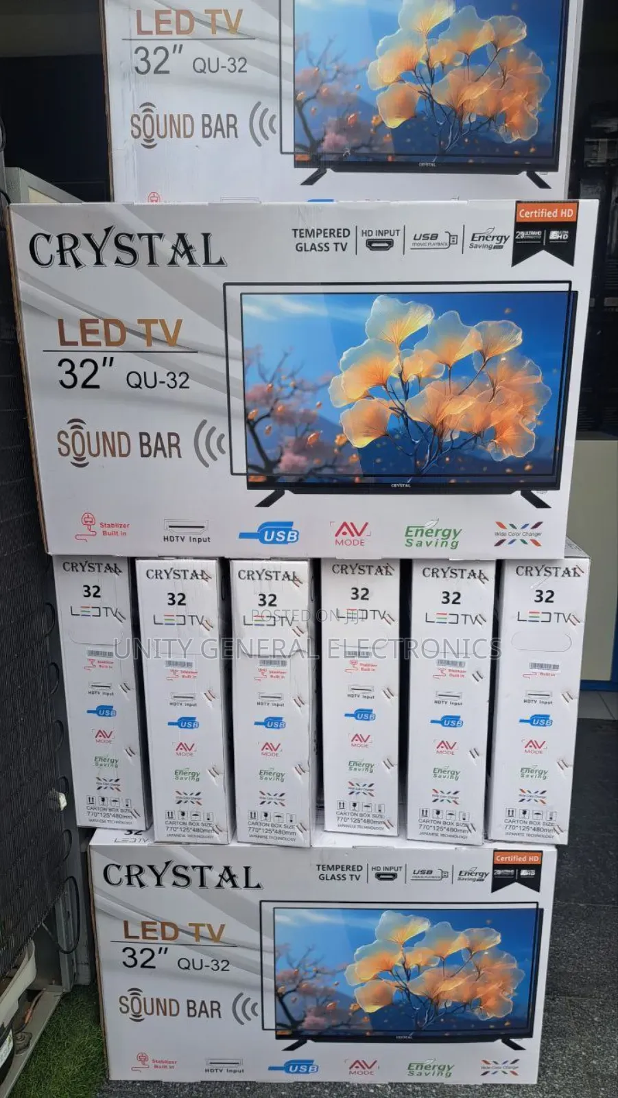Crystal 32" Led Tv