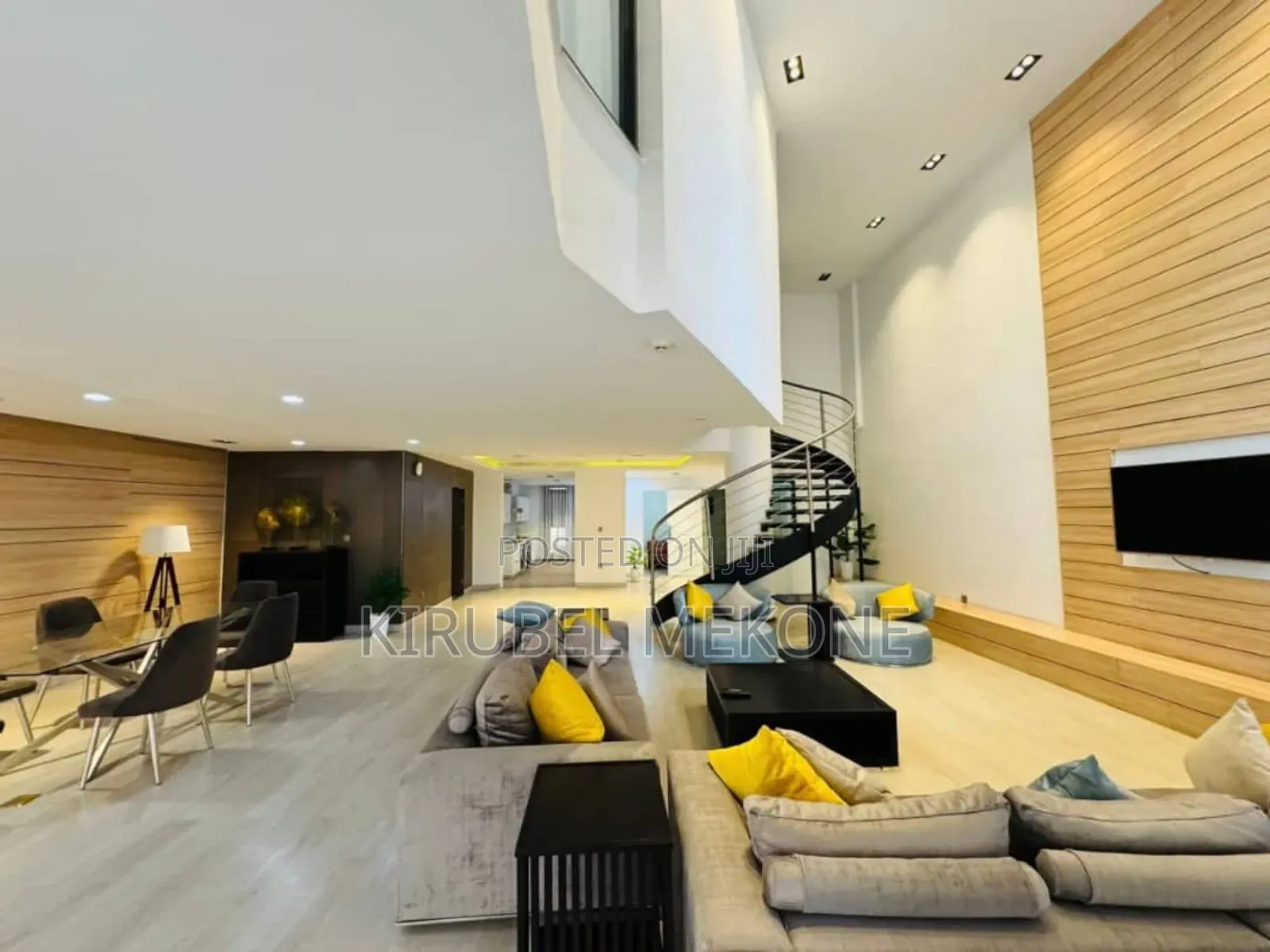 Furnished 3bdrm Apartment in Bole for rent