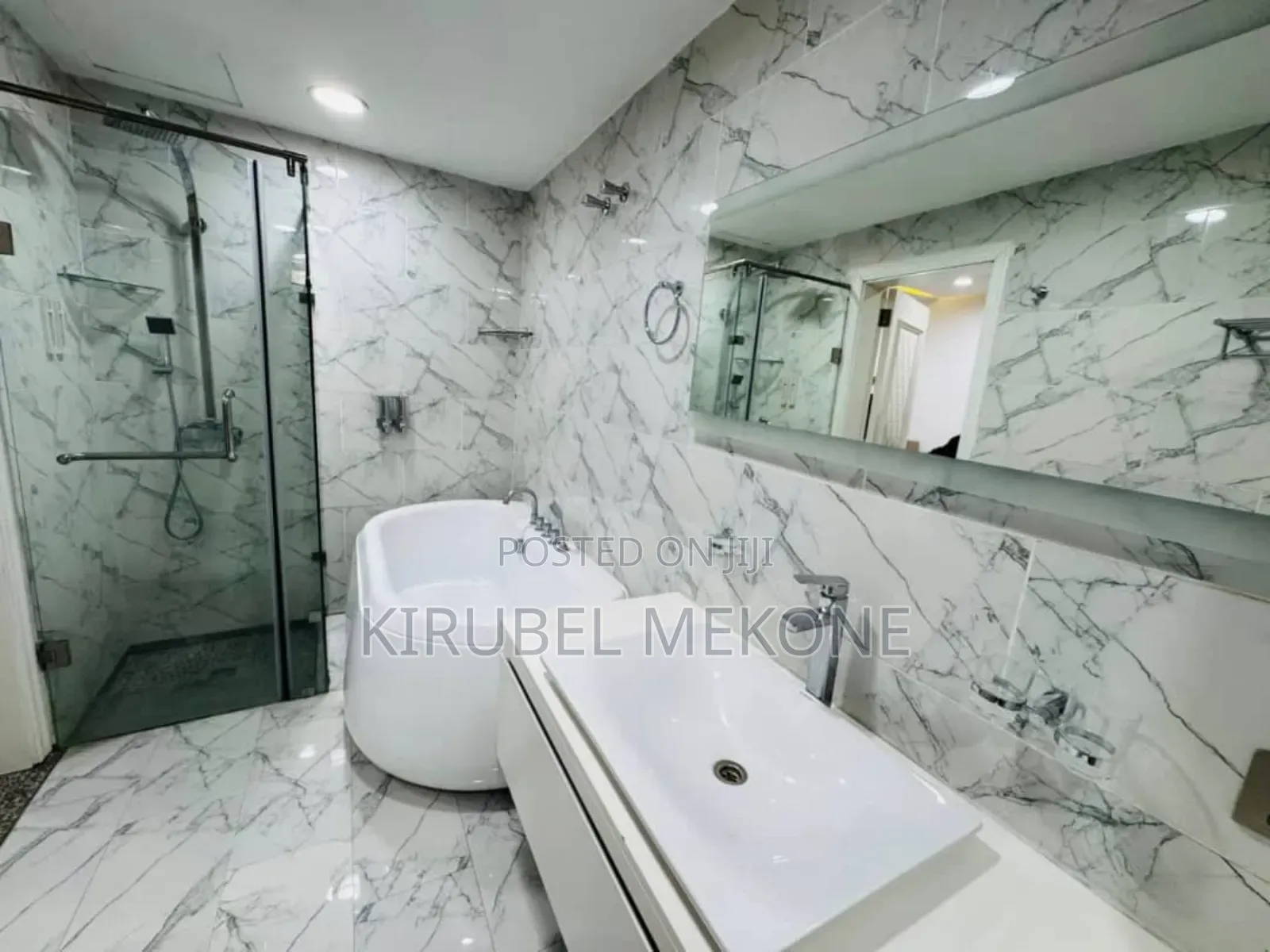 Furnished 3bdrm Apartment in Bole for rent