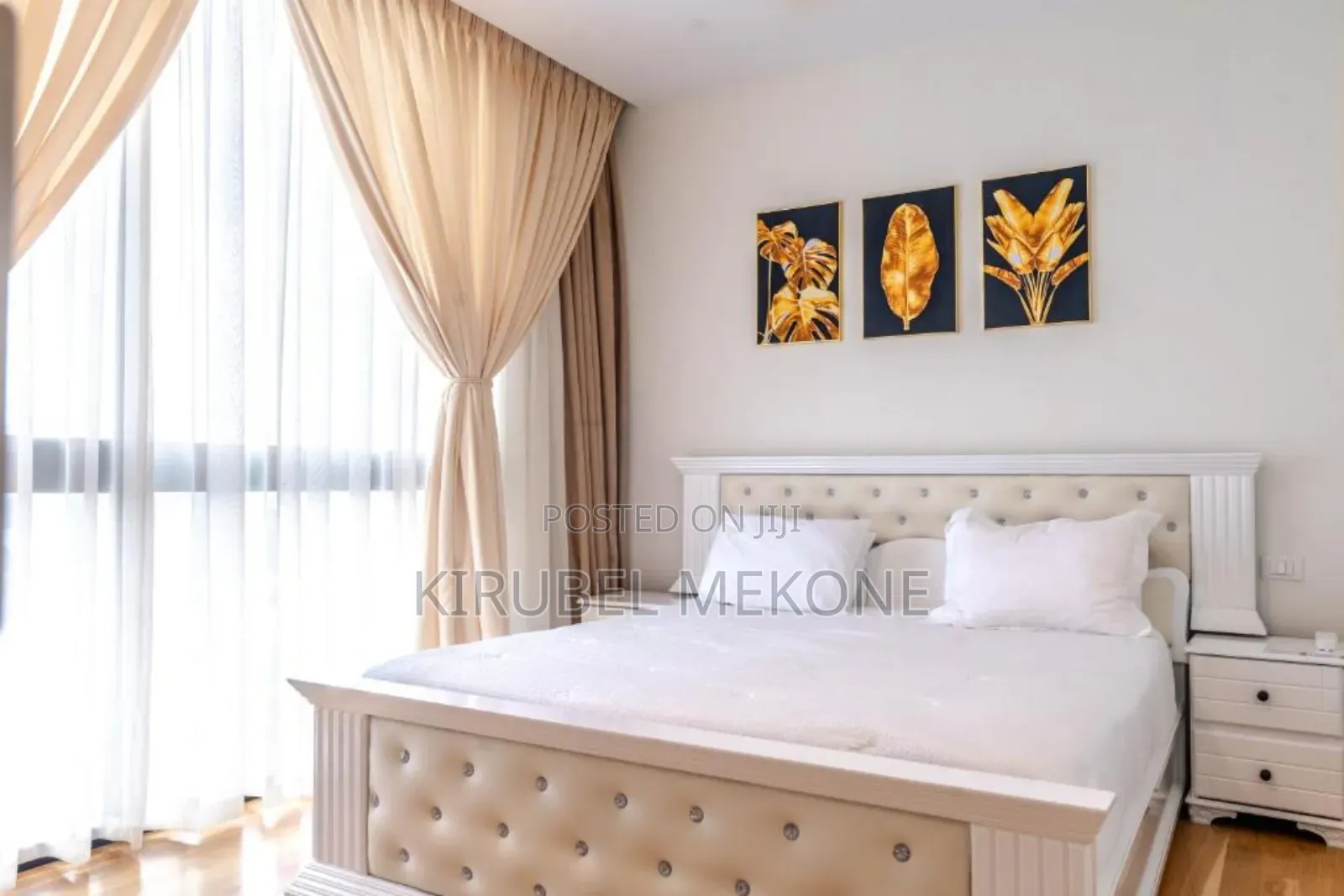 Furnished 4bdrm Apartment in Bole for rent