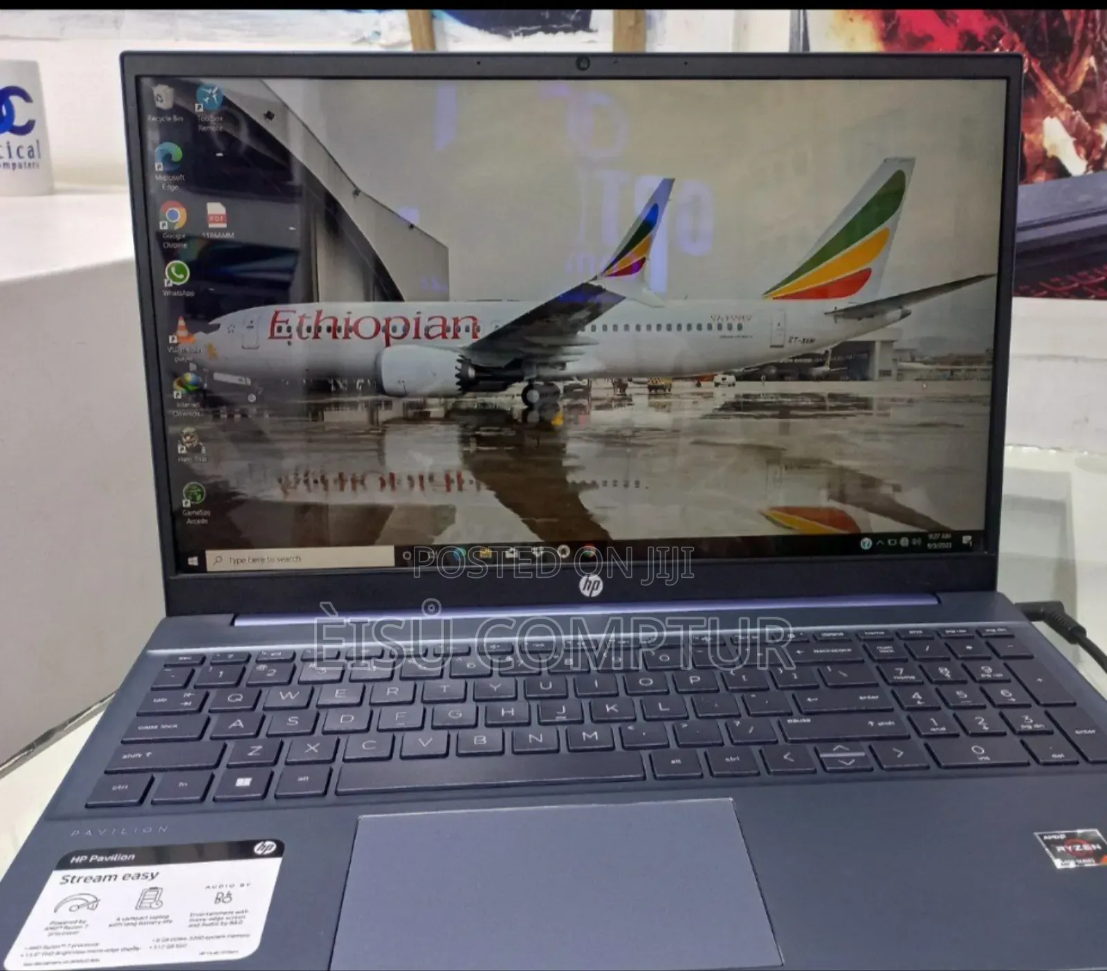 New Laptop HP Pavilion 15 8GB AMD Ryzen 7 SSD 512GB