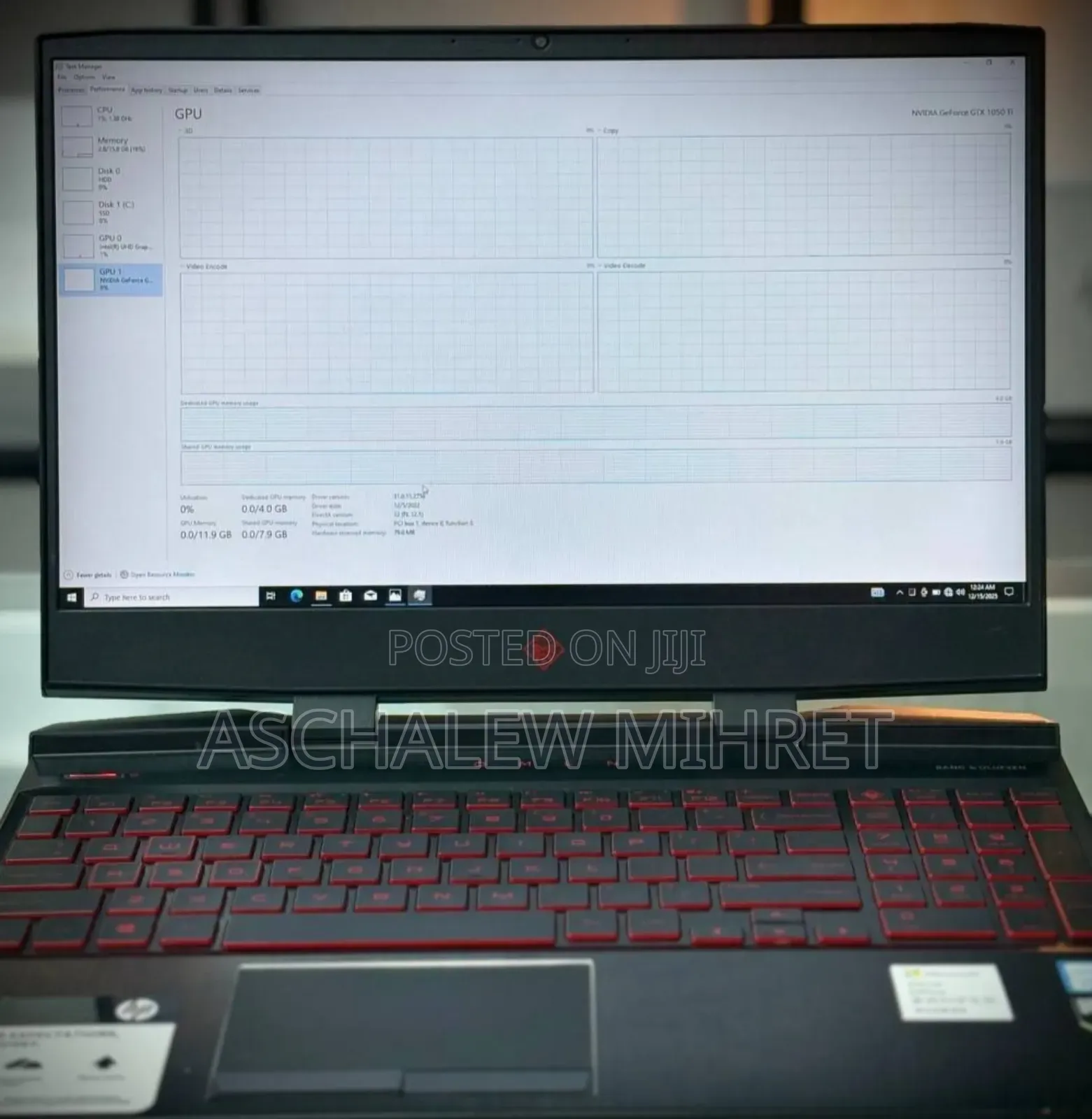 New Laptop HP Omen X 16GB Intel Core I5 HDD+SSD 1T