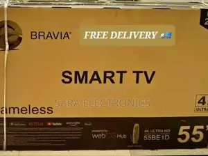 ♦️♤Bravia 55" Webos Hub Ultra Tv ♦️♤New 2025 Model ♦️♤Free Delivery