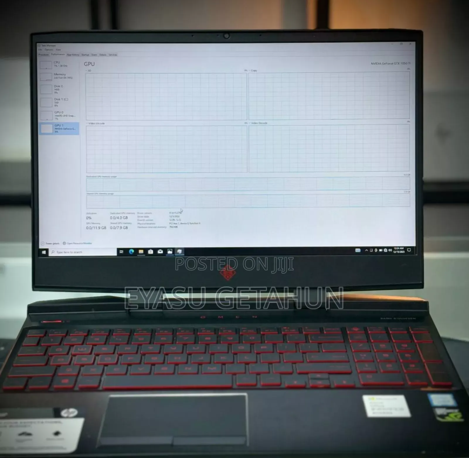 New Laptop HP Omen X 16GB Intel Core I5 HDD+SSD 1T