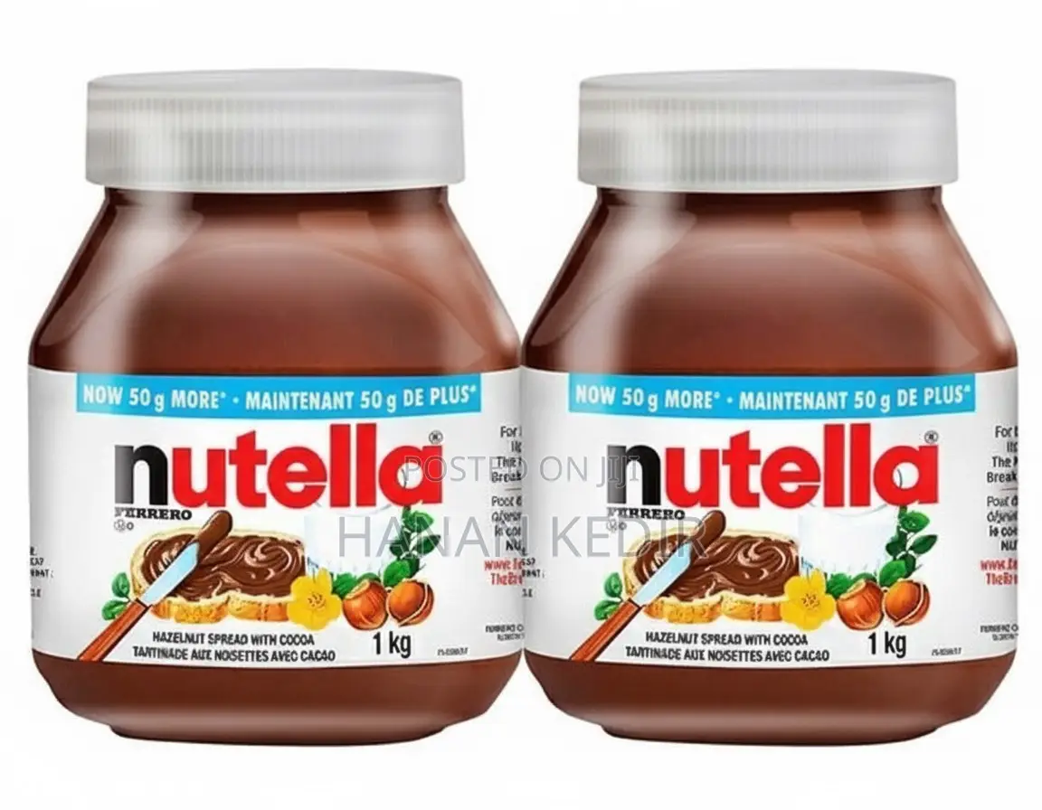 Nutella 2 Pack(1kg Each)