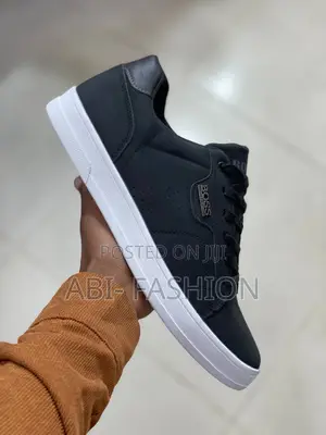 Boss Flat Mens Black