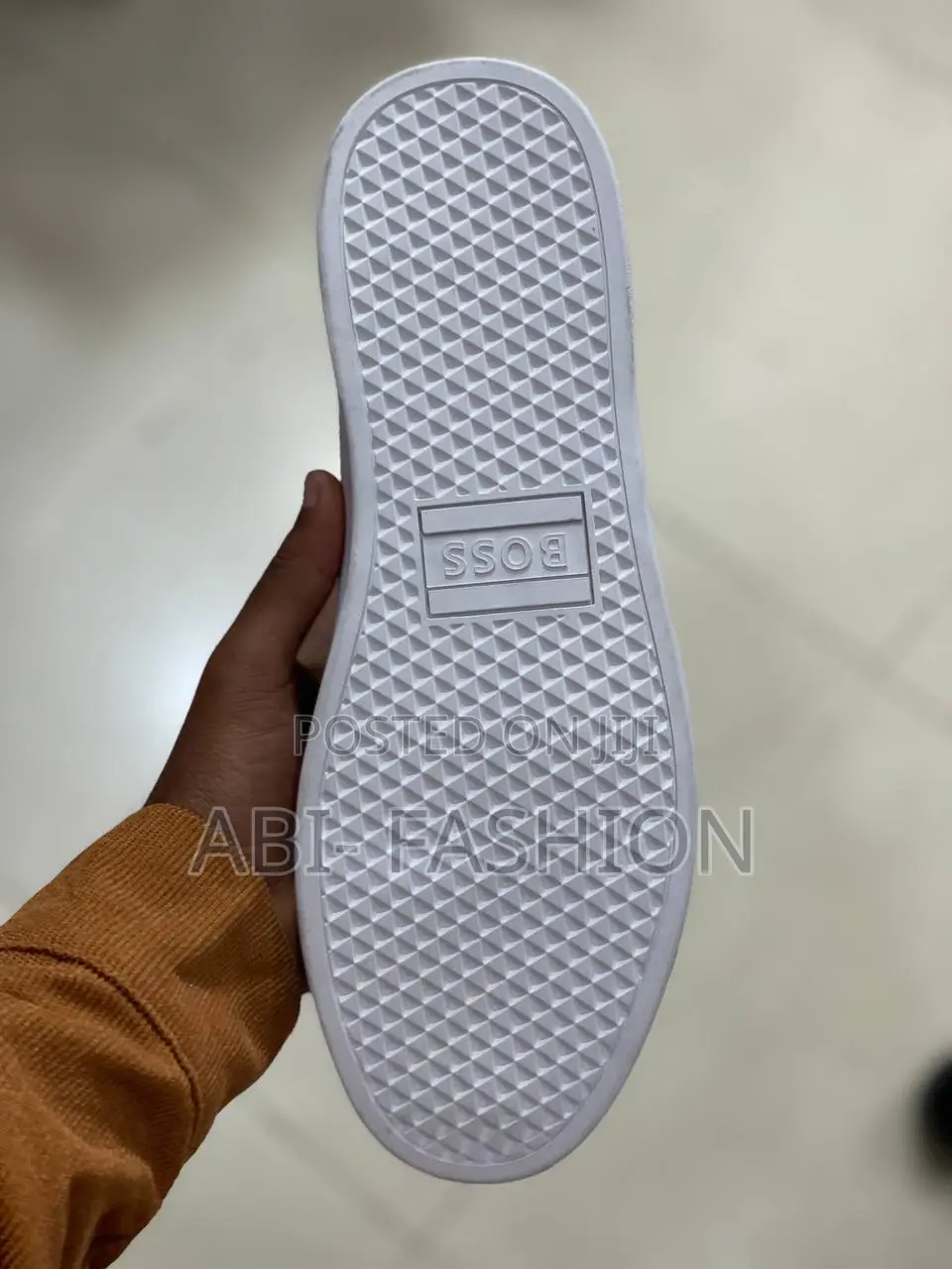 Boss Flat Mens Black