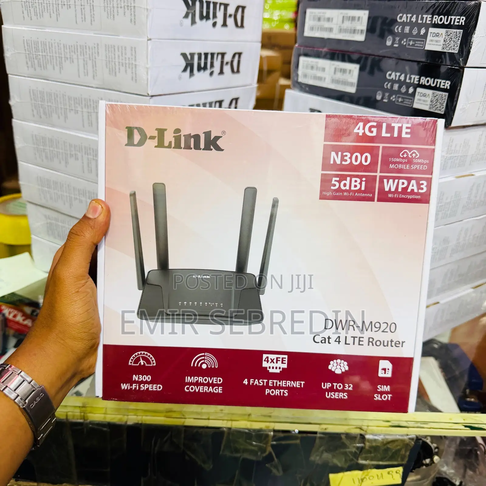 D-Link DWR M920 Cat 4 Lte Router