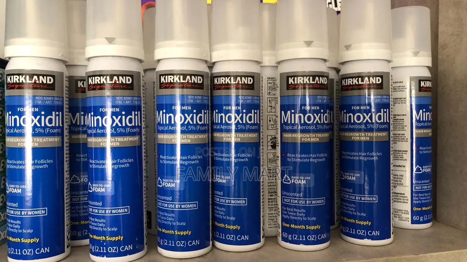 Minoxidil Foam