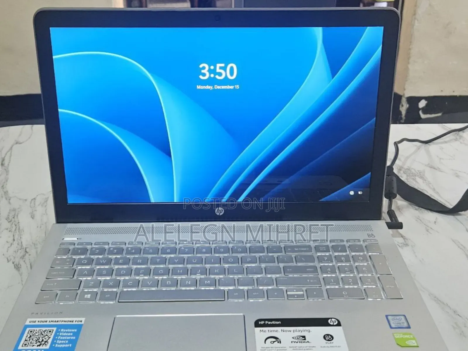 New Laptop HP Pavilion 15 16GB Intel Core I7 SSD 512GB