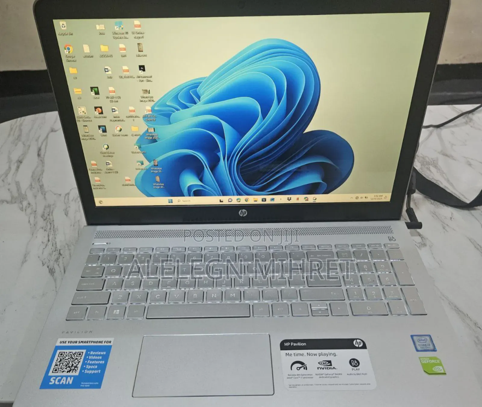 New Laptop HP Pavilion 15 16GB Intel Core I7 SSD 512GB