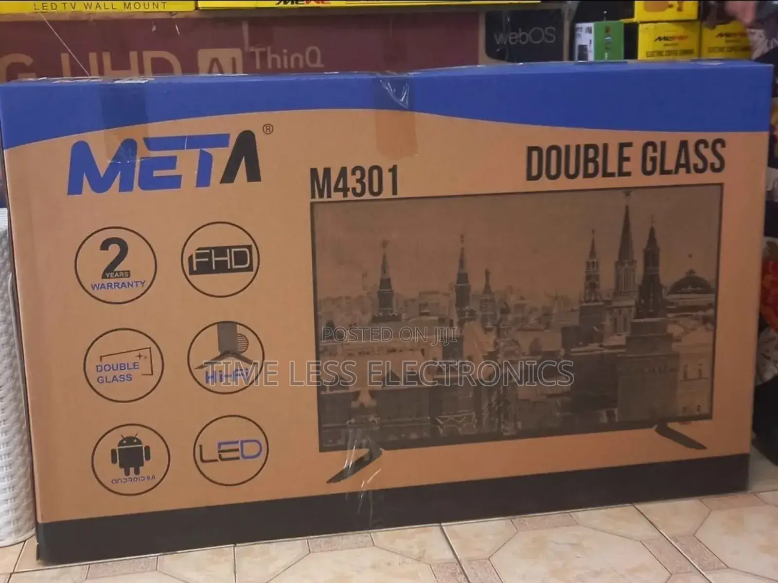 Meta 43” Smart Tv – Clear Picture Smart Entertainment