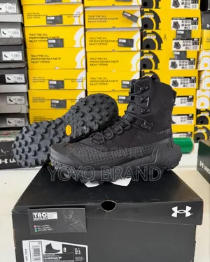 Photo - Under Armour Hover Tactical Fashion Black Boots