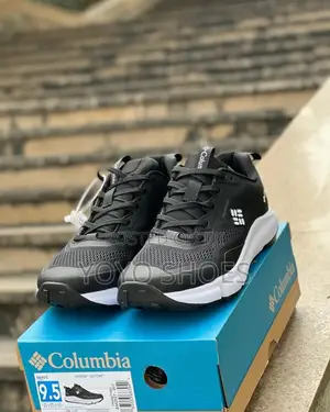 Columbia Montrail Fashion Sneaker Black White