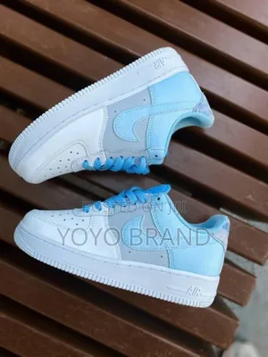 Photo - Nike Air Force 1low O7 Psychic Blue Fashion Sneaket