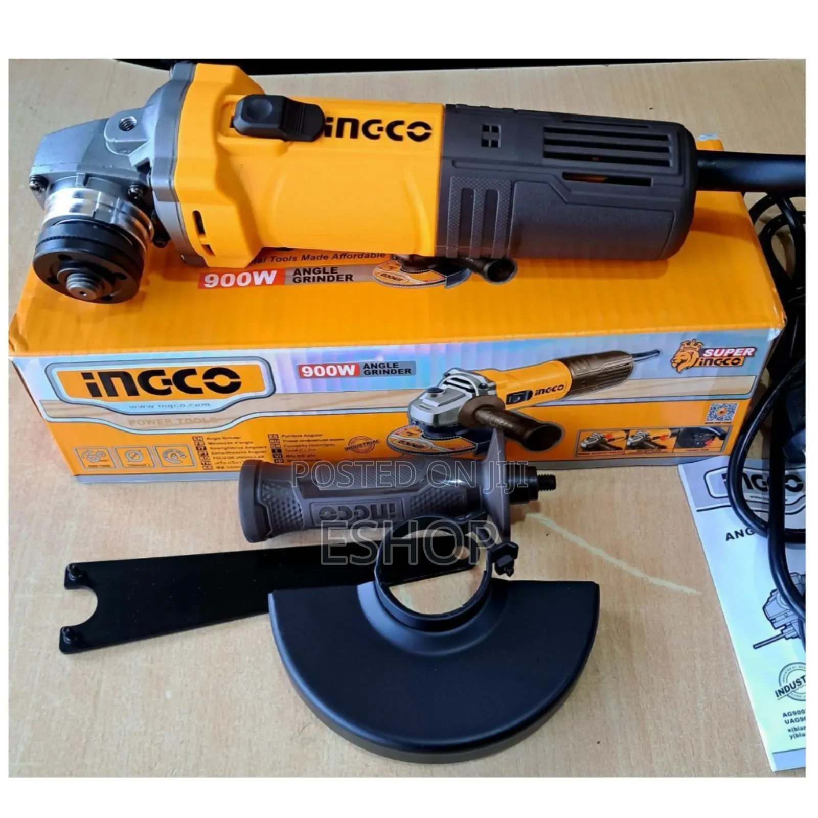 Ingco Ag90028: Compact Design, Maximum 900w Power