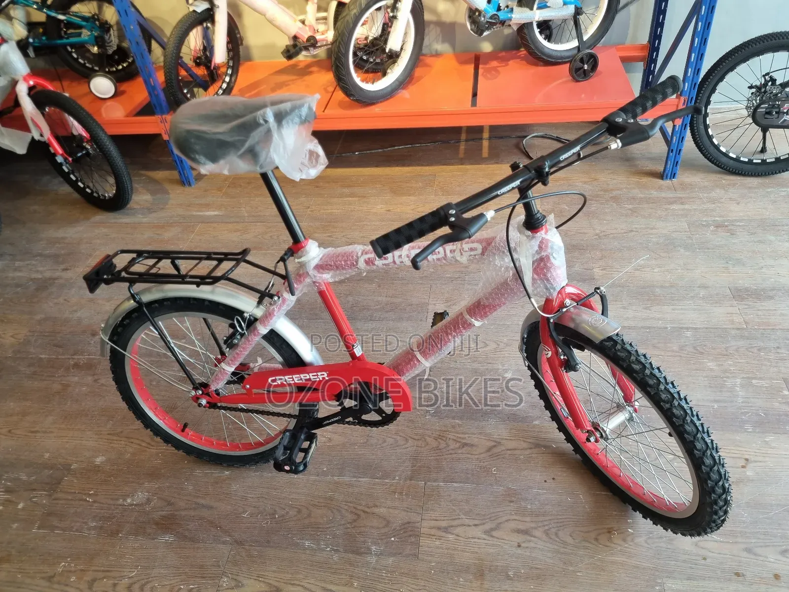 Creeper 20" Inch Bicycle (Red)
