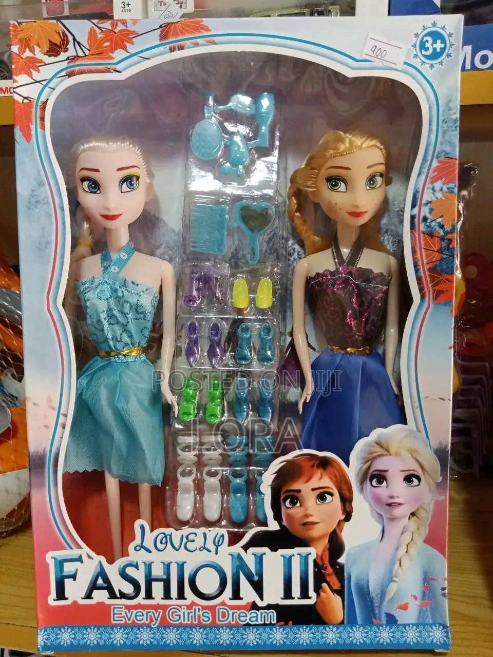 ባርቢ Frozen Doll አሻንጉሊት