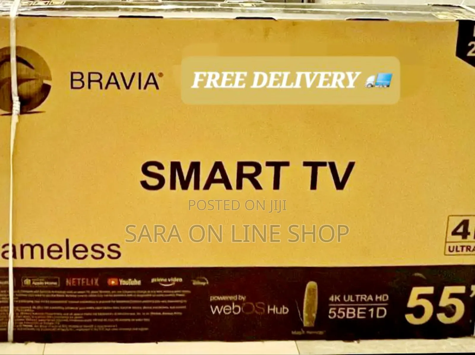 ♦️♤Bravia 55" Webos Hub Ultra Tv ♦️♤New 2025 Model ♦️♤Free Delivery