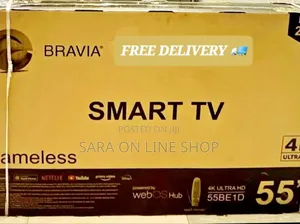 ♦️♤Bravia 55" Webos Hub Ultra Tv ♦️♤New 2025 Model ♦️♤Free Delivery